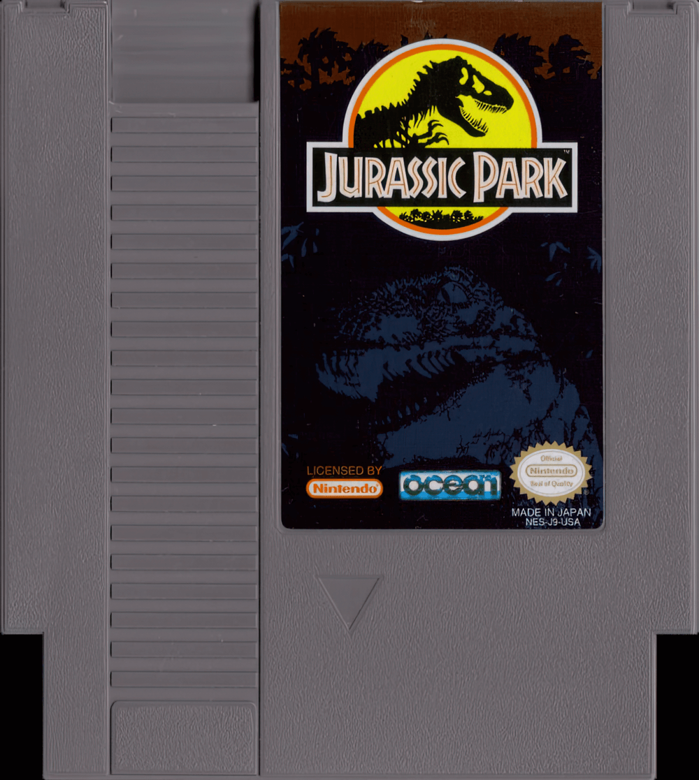 Лицензионный картридж Jurassic Park для NES\Famicom